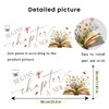 A New Chapter Begins Wall Decal - Storybook Baby Shower