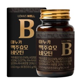 Rohaswell Anuka Brewer's Yeast Biotin Growth Factor Enhanced 90 Tablets / 로하스웰 아누카 맥주효모비오틴 성장인자 강화 90정