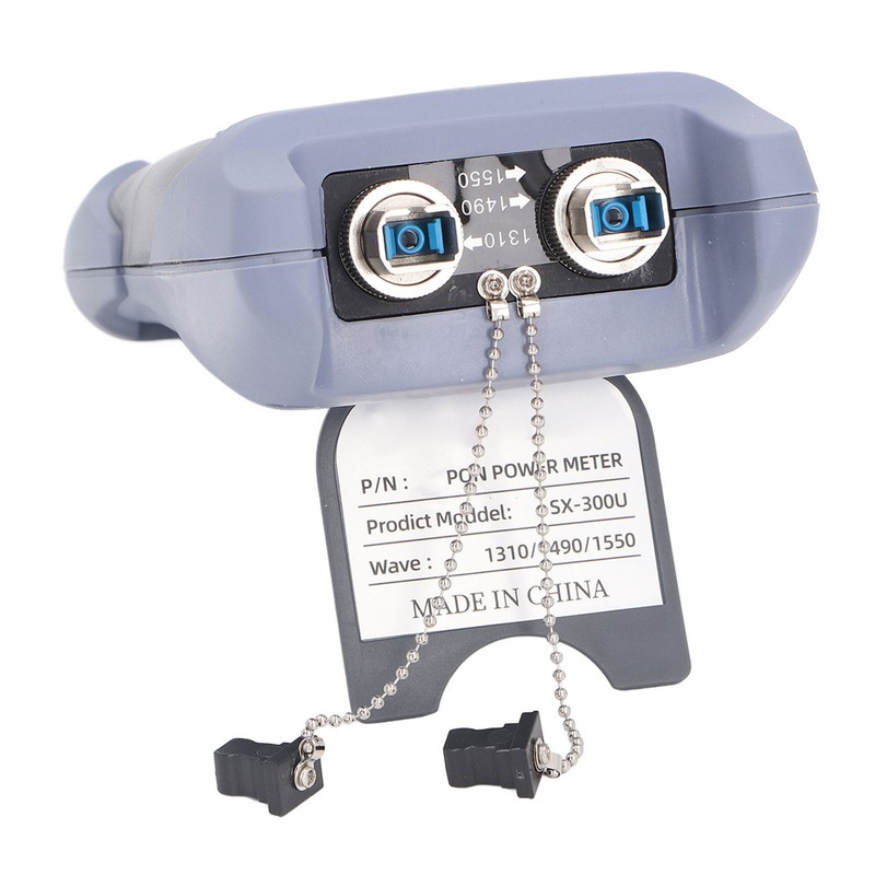 PON Optical Power Meter Fiber Port Checker Red Light Test