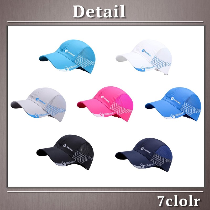 One Limitation CP430 Logo Lightweight Mesh Cap, Running, Simple, Sports,