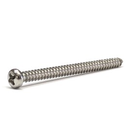 [M3x40] Stainless Steel Pan Head Self Tapping Screws, 1 Type A Shape, 10 Pieces