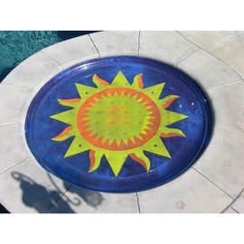 Solar Sun Rings UV Resistant Above Ground Inground Swimming Pool Hot Tub Spa Heating Accessory Circular Heater Solar Cover, SSC, Sunburst
