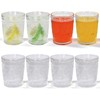 Icesip Water Glasses Set of 8, 10 oz Premium Drinking