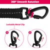 jenico Long Dog Leash 15FT: Heavy Duty Nylon Rope Leashes