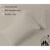 HOME&LOVE Sheets Set,Breathable & Cooling Sheets-Hotel Luxury Bed Sheet-Extra Soft-Deep