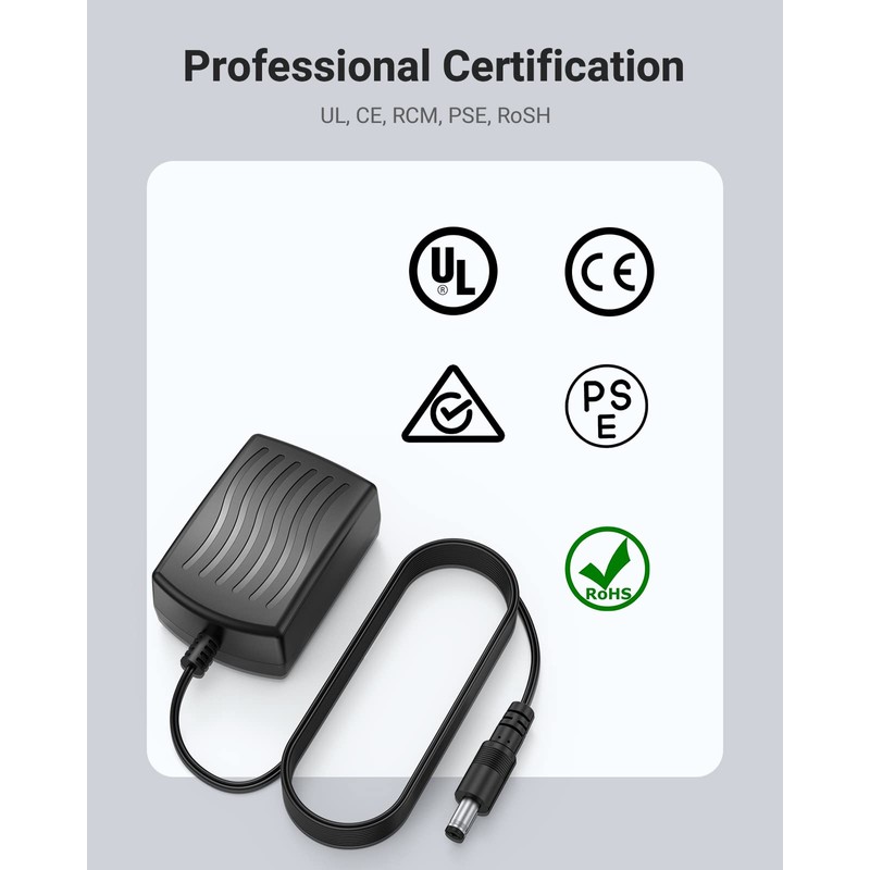 ANNKE 12V2A CCTV Camera Power Supply with DC Connector for