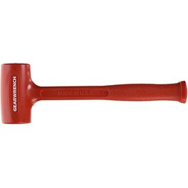 GEARWRENCH Dead Blow Hammer, One-Piece Standard Head, 16 oz. Head - 26 oz. Total Weight – 69-532G