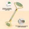 Kit Rodillo De 100 Jade Y Gua Sha Masaje Facial