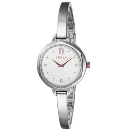 FURLA FURLA WATCH WOMEN'S PETITEBANGLE Quartz Watch Wrist Watch Accessory Jewelry Brand, Silver