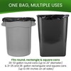 Betta 30-33 Gallon Black Trash Bags, 100 Count Box, (33x39-inch)