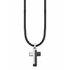 s.Oliver Boys Stainless Steel Cross Pendant Necklaces
