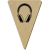5 x 140mm 'Wireless Gaming Headset' Wooden Bunting Flags (BN00080508)