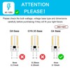 G4 LED Bulb 110V/120V/130V Dimmable 3W(Equivalent to 20W 30W T3