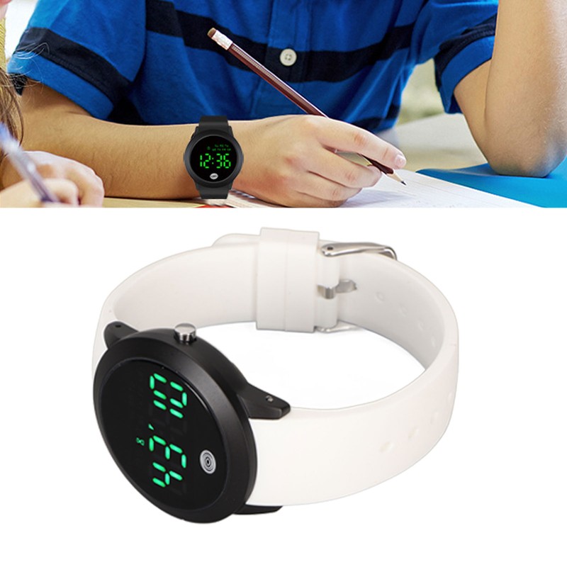Digital Waterproof Watch Multifunctional Stylish Color Touch Screen Countdown Timer