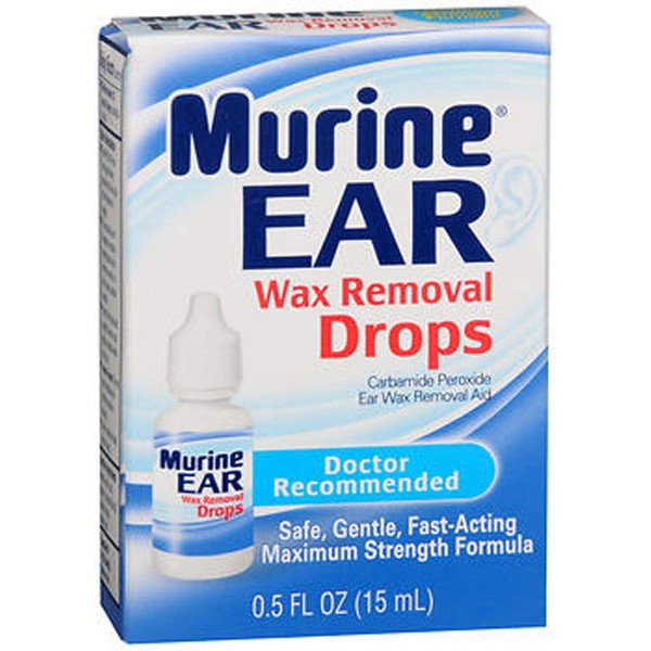 Murine Ear Wax Removal Drops 0.50 oz (Pack of 3)