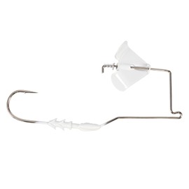 Buckeye Lures G-Buzz Bait 1/2 OZ. / White W/White Blade