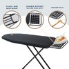 Ironing Board Full Size, RAINHOL 54"x13" Heavy Duty Compact Iron