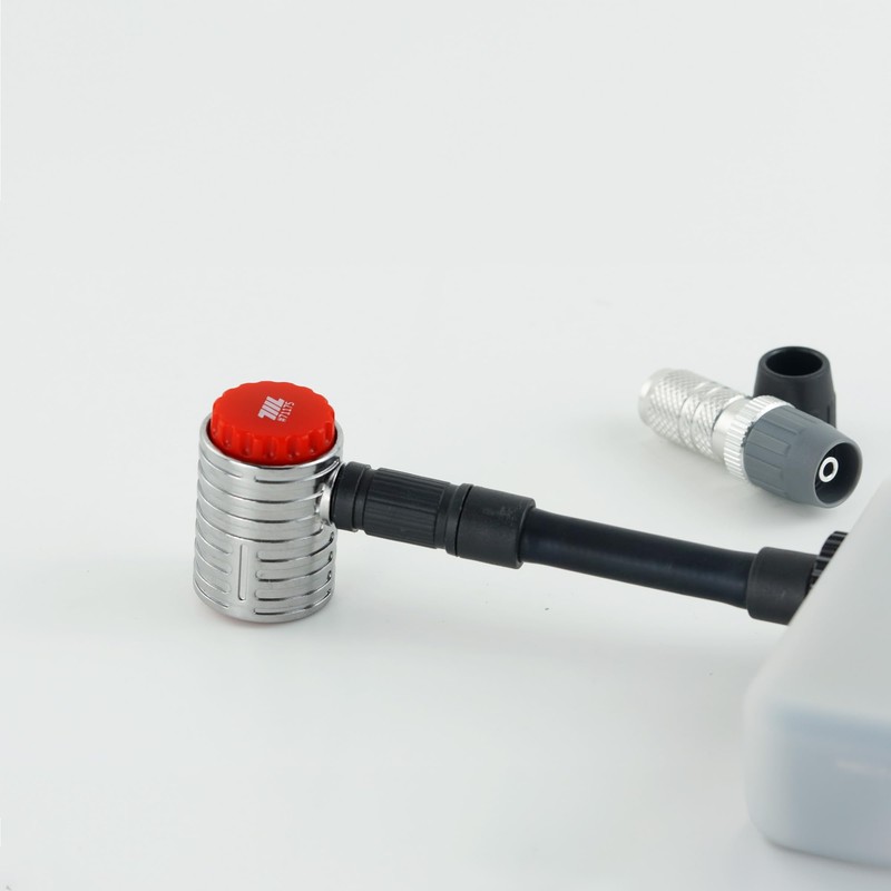 711L Presta Air Chuck - Precision Gauge Inflator Attachment for