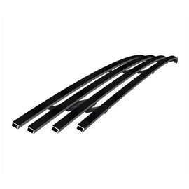 APS Compatible with Chevy Impala 2006-2013 & 14-16 Impala Limited & 06-07 Monte Carlo Main Upper Stainless Steel SS Black Billet Front Grill Grille Insert C65765H