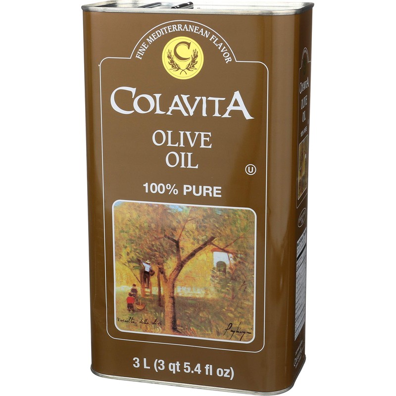 Colavita Olive Oil Tin, 101.4 Fluid Ounce
