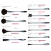 Makeup Brushes Set 10 Pieces Professional Makeup Brushes Synthetic Foundation