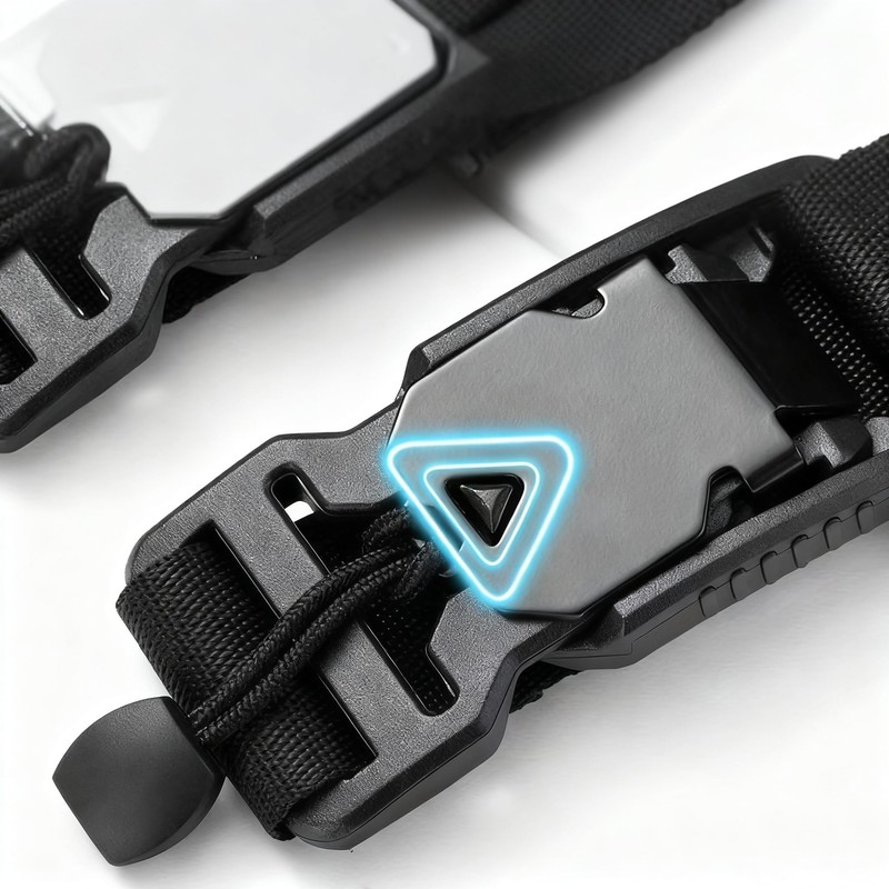 DraCra Backpack Chest Strap Add on with Magnetic Quick Release