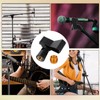 2pcs Microphone Clips, Adjustable Microphone Mount Clip Microphone Stand Clip