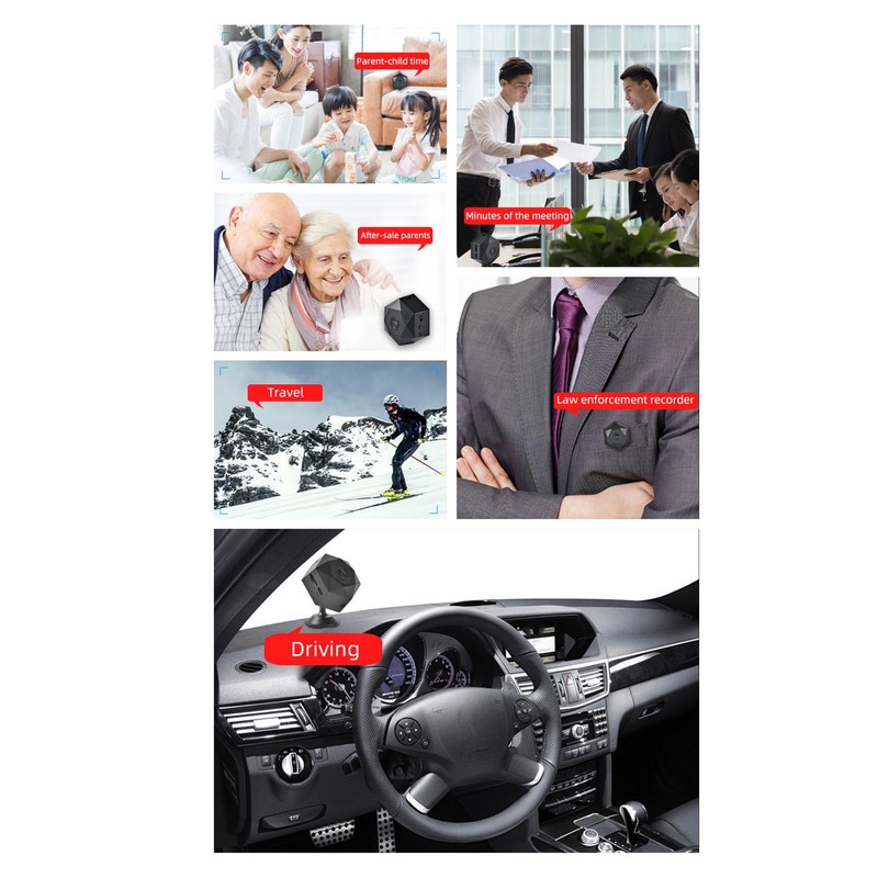 Mini Camera High Definition 580mAh Battery Motion Detection Surveillance Camera