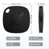 VOCOlinc AirTag Loss Prevention Tag - (4 pieces) Compatible with
