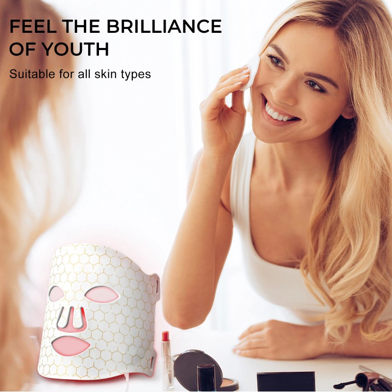 7 Colors Photon Face LED Mask Red Light Therapy for
