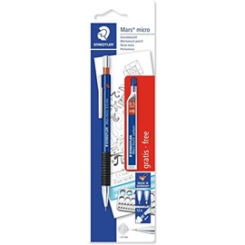 Staedtler Mars Micro 7755ABK25D Mechanical Pencil 0.5mm with Lead Tube