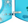 Transparent Resin Toilet Seat Soft Close WITH 2 Hinges Quiet