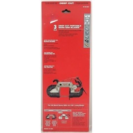 AiSnapes 48-39-0561 for Milwaukee Tool 14/18 Tpi Standard Deep Cut Portable Band Saw Blade