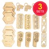 Baker Ross FX935 Ramadan Wooden Lantern Sets - Pack of