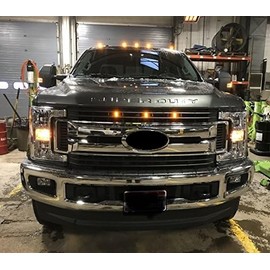 Custom Auto Works Store Grill light -Compatible with 2017-2019 Super Duty