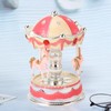 Novelty LED Merry GO Round Music Box Carousel Musical Box