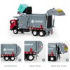 Hobby Crazy Diecast Bin Truck Rubbish Recycling Material Transporter 1:24