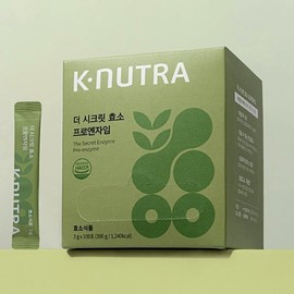 K-Nutra The Secret Enzyme Proenzyme Lactobacillus Containing Fermented Grain 300g (3g / 케이뉴트라 더 시크릿 효소 프로엔자임 유산균함유 곡물발효300g(3gX100포)X2 총200포