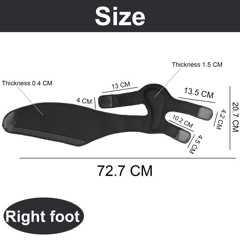 Foot Lift Orthosis for Walking - Plantar Arch Stretching Compression