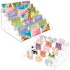 Card Display Stand, 7 Tier 12" Sticker Display, Clear Display