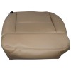 Ford Leather Driver Bottom Seat Cover Beige W/ Foam Cushion