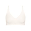 Sloggi Women's Ever Ease Soft Bra, Silk White