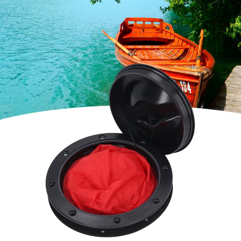 Deck Hatch Kit Deck Plate Cover with Storage Bag Waterproof