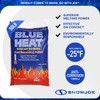 Blue Heat Ice Melt Pellets, Calcium Blend Deicer Snow Melter