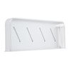 Bathroom Space Aluminum Shelf Bathroom Wall Mounted Drill Free Shelf