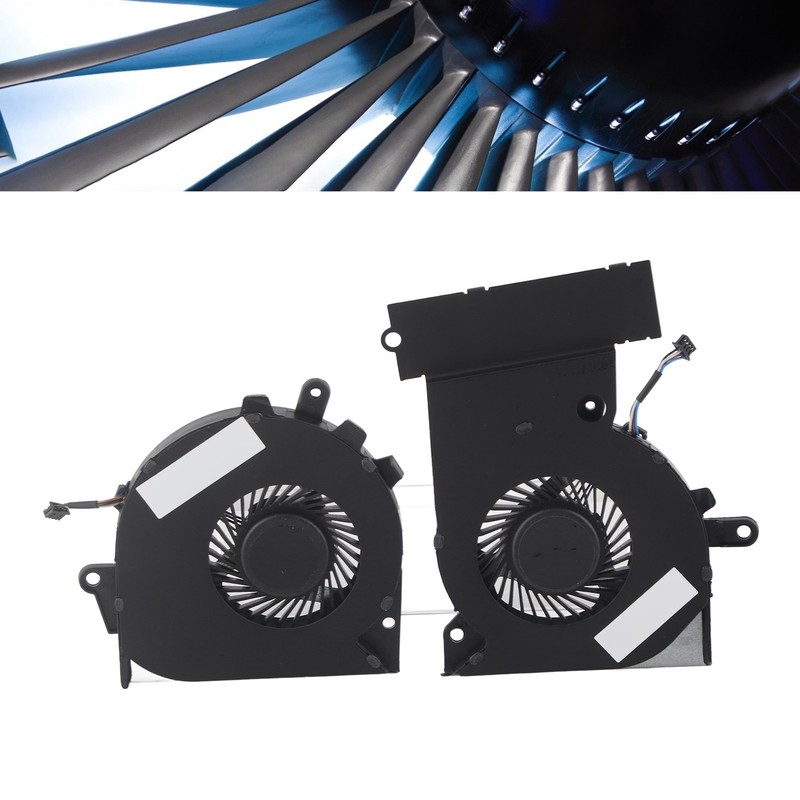 2pcs 4pin CPU Cooling Fan Computer Case Cooler Ventilator Fit