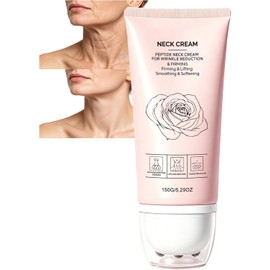 Lifting y Reafirmante de Cuello Crema de Masaje con Colágeno, Corrector Hidratante Antiarrugas para la Piel Cervical Crepey, Crema Nutritiva y Antienvejecimiento para el Cuello Diseñada (1 Uds.)