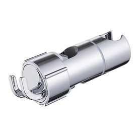 YOXITIXOY Adjustable Shower Head Bracket with 2 Hooks, for 16 -27 mm Universal Slide bar Shower Bracket,Shower Holder Replacement, Easy Installation (19-22mm)