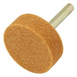 SK11 Whetstone with Shaft Diameter 0.2 inch (6 mm), For Ironworking, 1.5 x 0.5 inches (38 x 13 mm), WA60P No.18