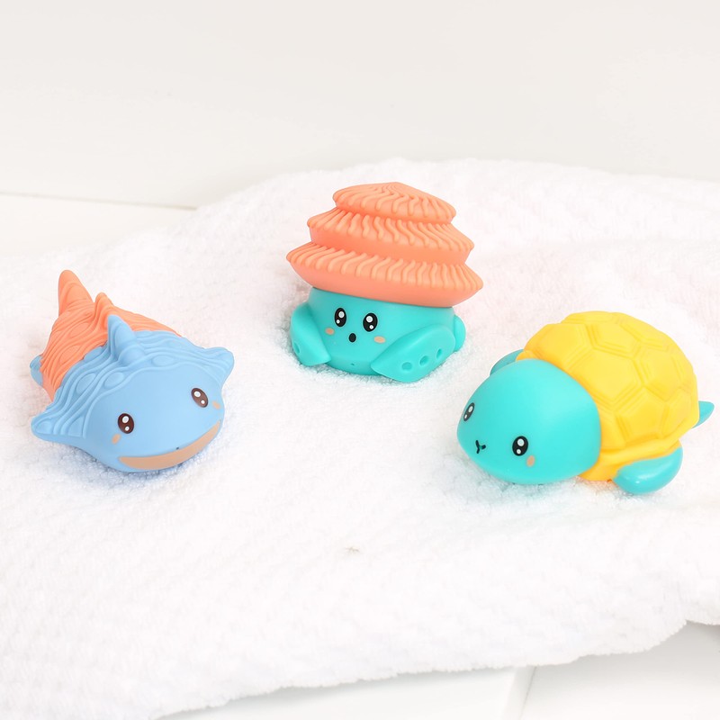 Ludi - Bath Animals - 3 pieces - LU40074